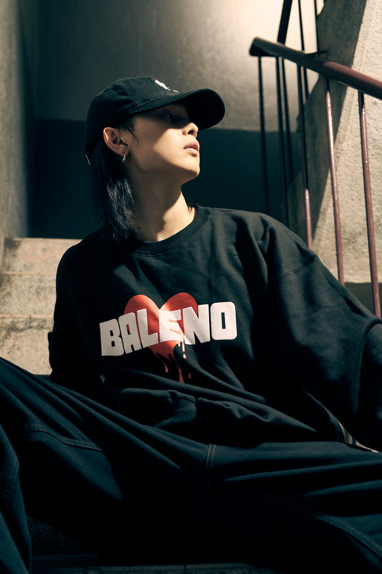 Baleno Drip Heart Sweatshirt