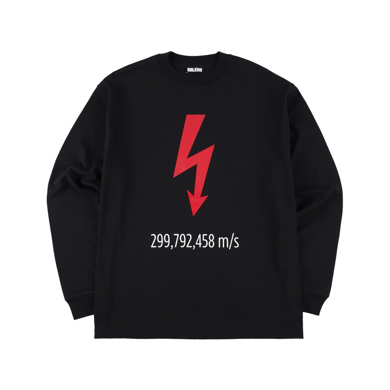 Lightning Defined Long Sleeve T-shirt - 稲妻グラフィック ロンT 