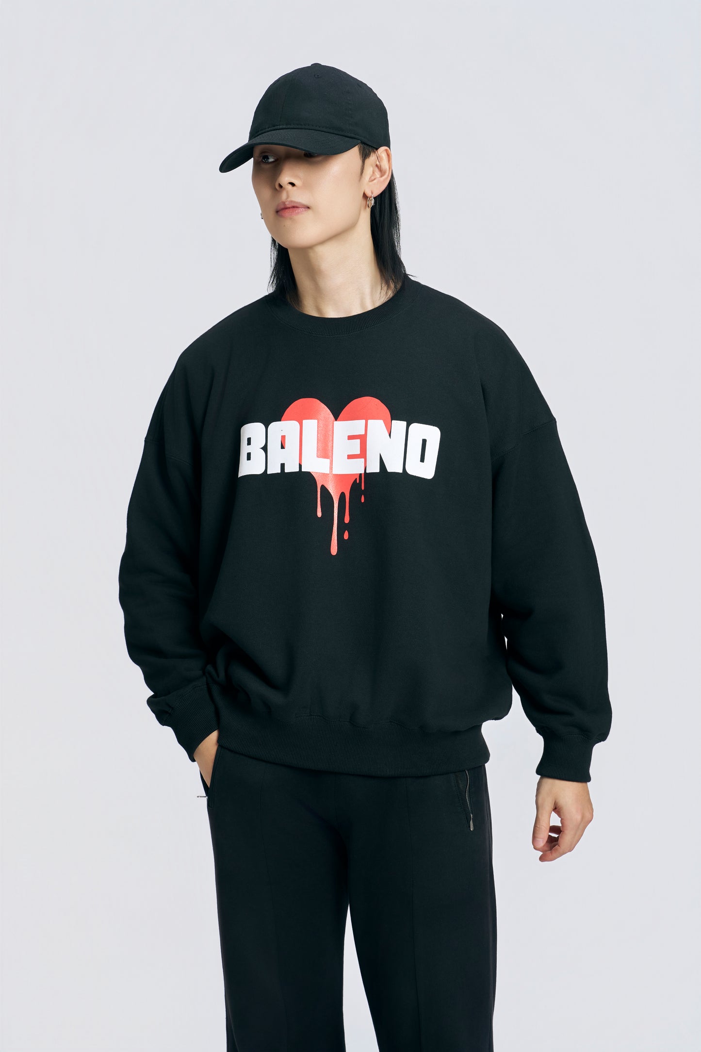 Baleno Drip Heart Sweatshirt